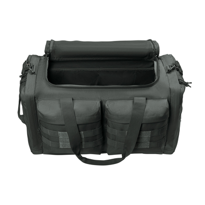 BRO Tactical Duffle Bag in Charcoal – detail view