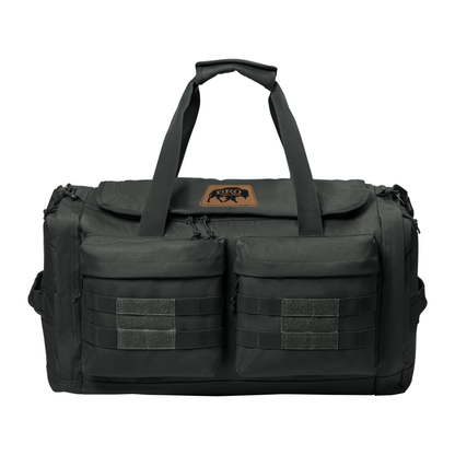 BRO Tactical Duffle Bag in Charcoal – front view