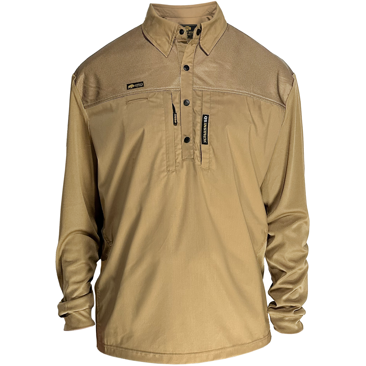DiamondHide Ripstop shoulder reinforcement on FOREMAN ArmFlex shirt