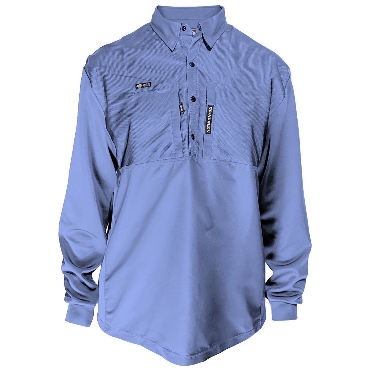 FOREMAN ArmFlex™ Midweight Work Shirt in Oxford Blue