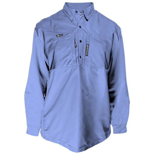 FOREMAN Classic Midweight Work Shirt in Oxford Blue