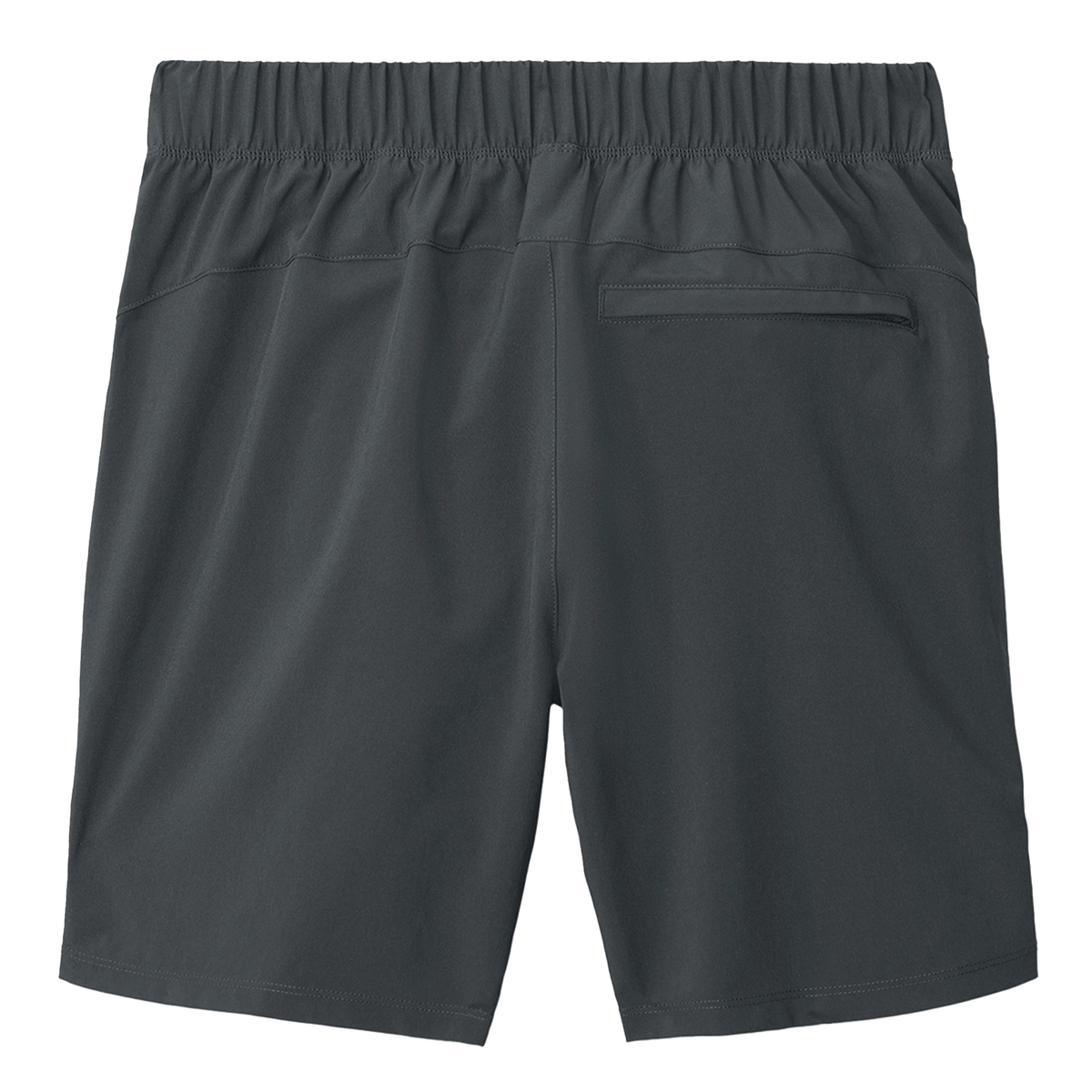 BRO 7-Inch Inseam Performance Short in Grey – back view