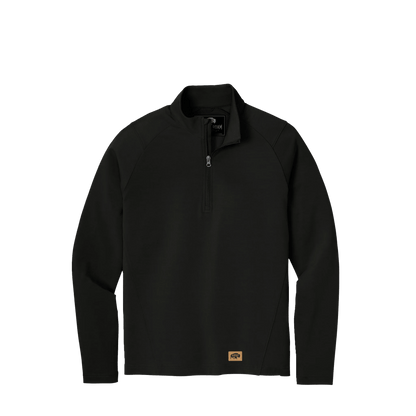 BRO Flex Fleece 1/4-Zip in Black – front view