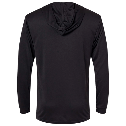 BRO Lightweight UV Hoodie in Black – back view