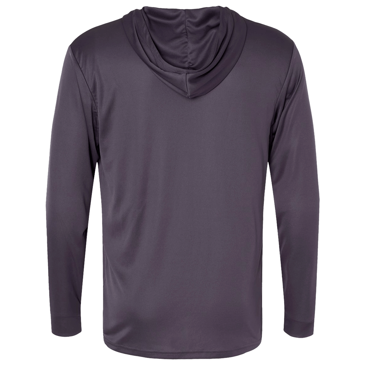 BRO Lightweight UV Hoodie in Graphite – back view