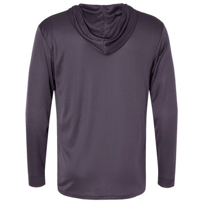 BRO Lightweight UV Hoodie in Graphite – back view