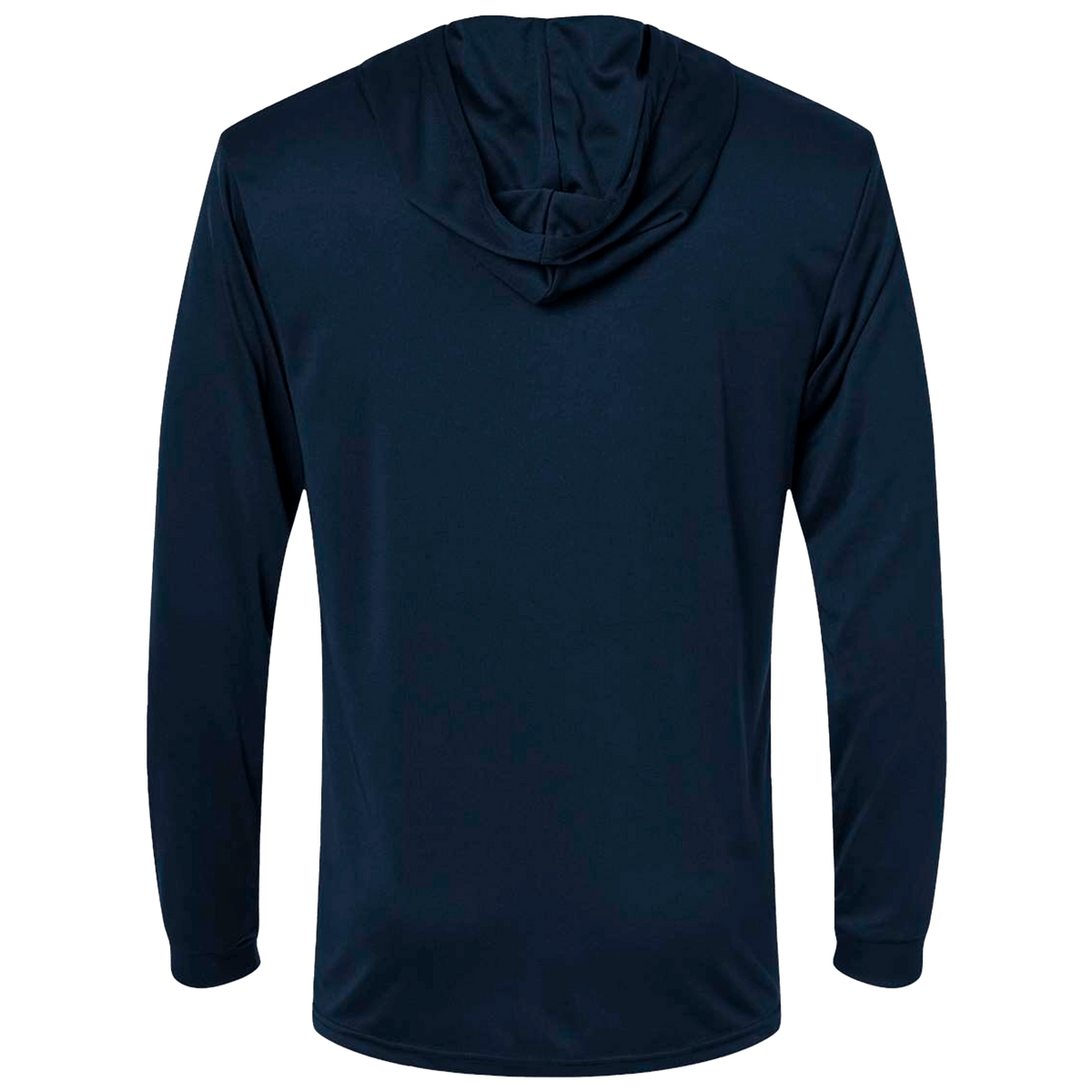 BRO Lightweight UV Hoodie in Navy – back view