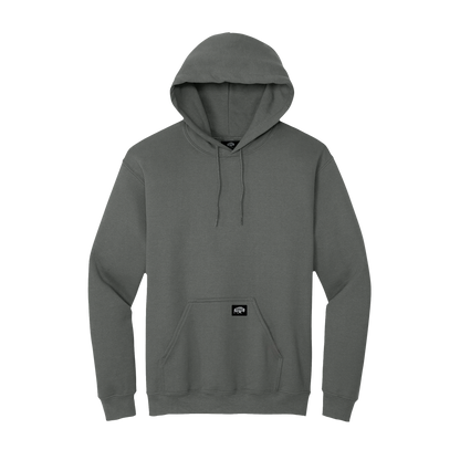 BRO Midweight Pullover Hoodie in Charcoal – front view