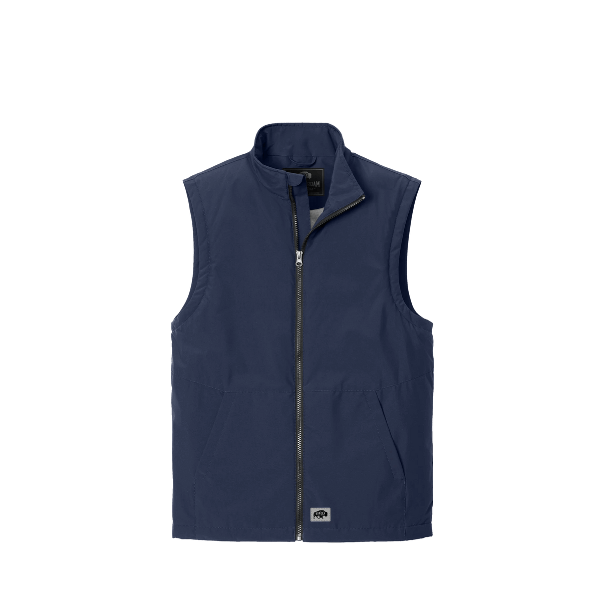 BRO Performance Insulated Vest in Navy – front view