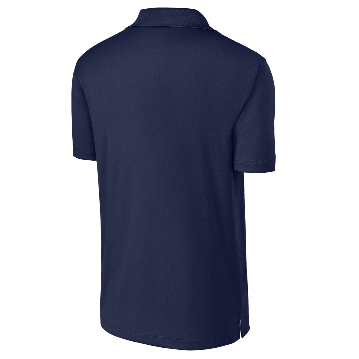 BRO Performance Polo Shirt in Navy – back three-quarter view
