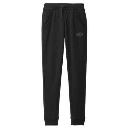 BRO Sweatpants with Pockets in Black – front view