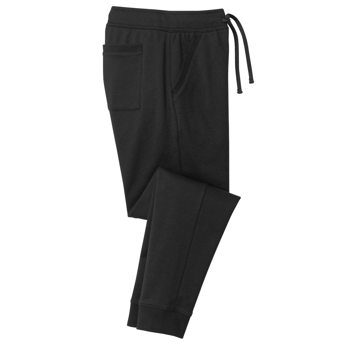 BRO Sweatpants with Pockets in Black – side view