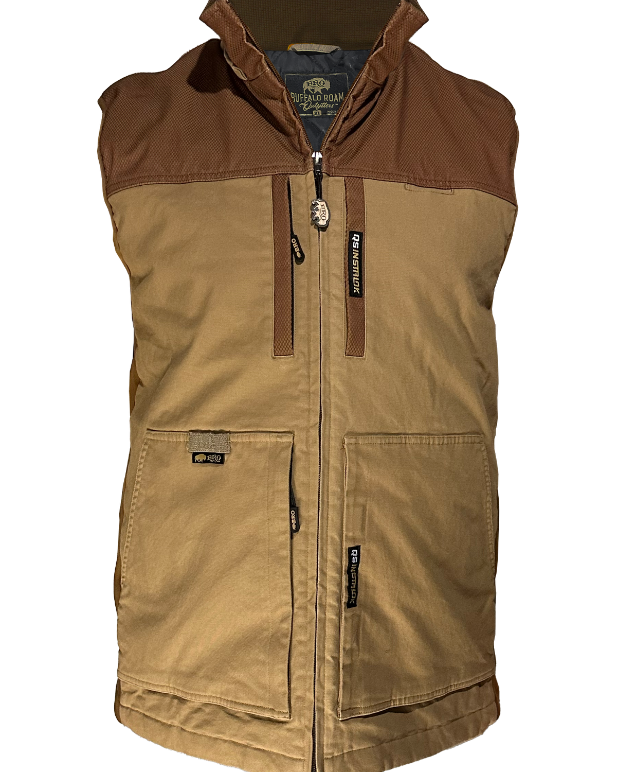 Workhorse Vest with QuikStash™ and Charge™ Insulation in BRO Brown