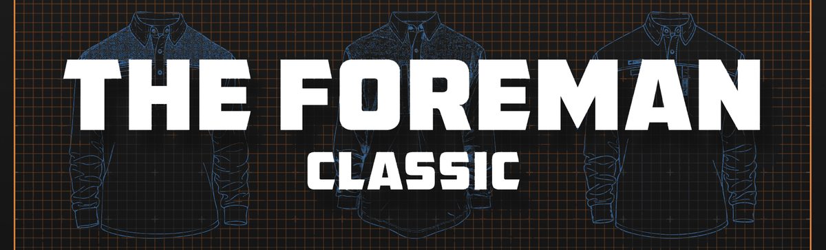 BRO FOREMAN Classic work shirt collection